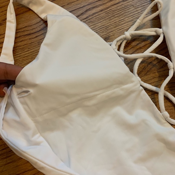 ALT SWIM White One Piece Swimsuit - Picture 8 of 8